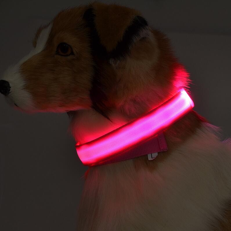 Dogs Nylon LED Collar Dogs Nylon LED Collar