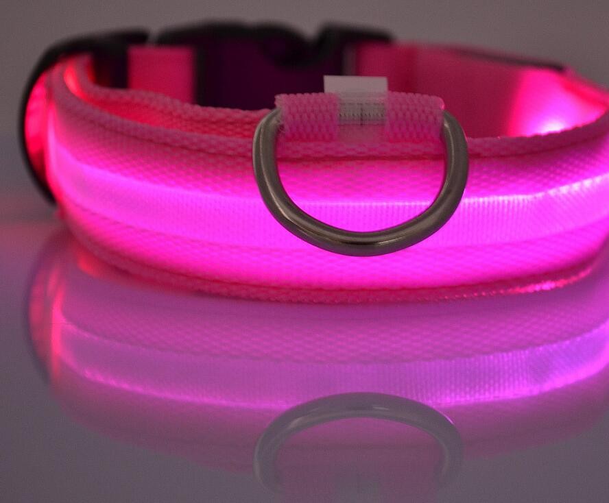 Dogs Nylon LED Collar Dogs Nylon LED Collar