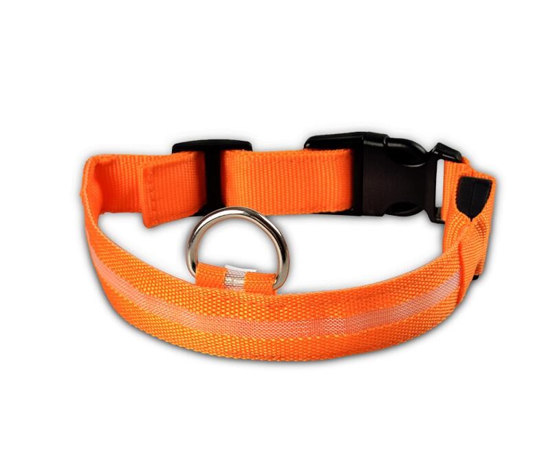 Dogs Nylon LED Collar Dogs Nylon LED Collar