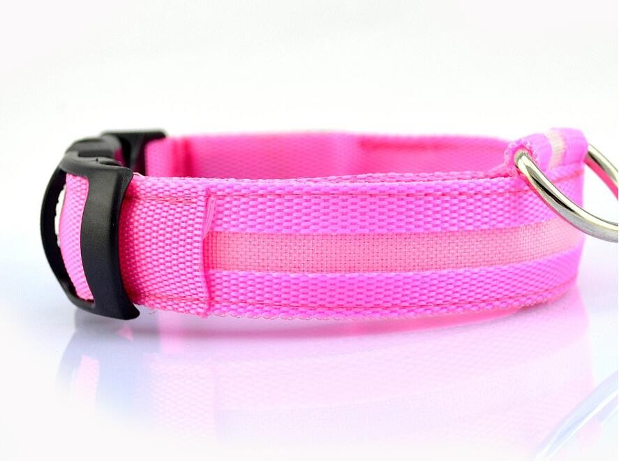 Dogs Nylon LED Collar Dogs Nylon LED Collar