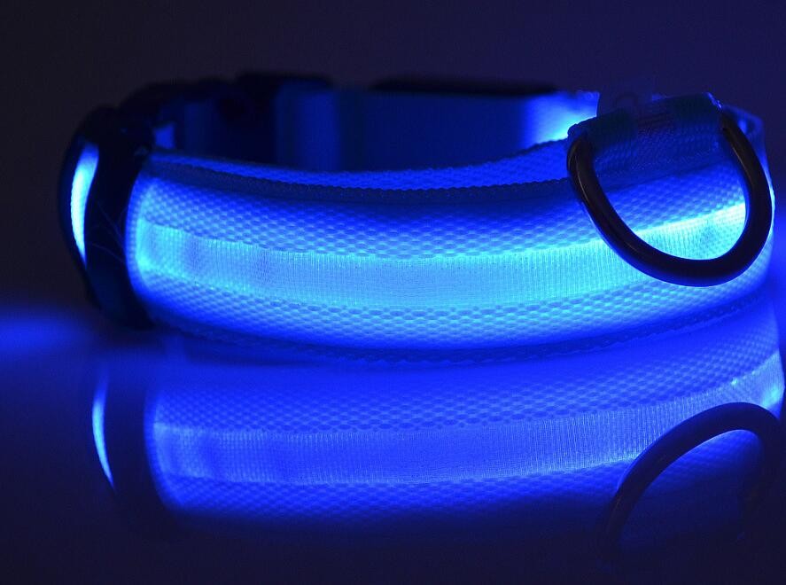 Dogs Nylon LED Collar Dogs Nylon LED Collar