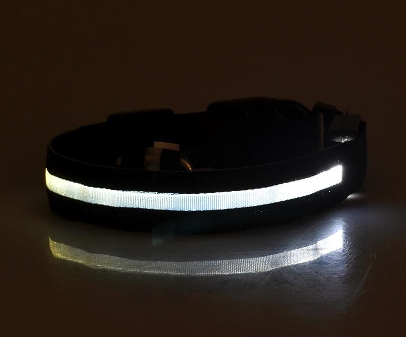 Dogs Nylon LED Collar Dogs Nylon LED Collar