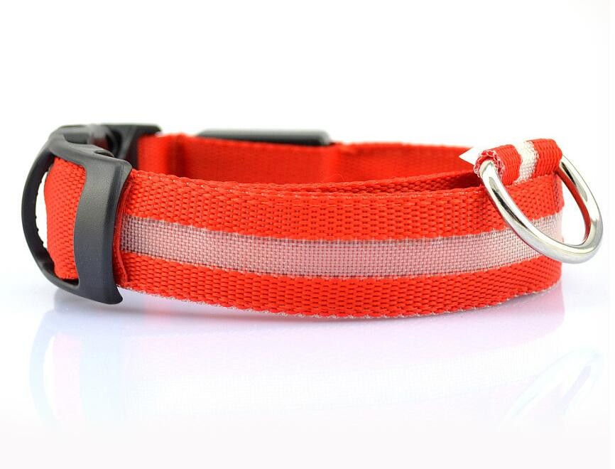 Dogs Nylon LED Collar Dogs Nylon LED Collar