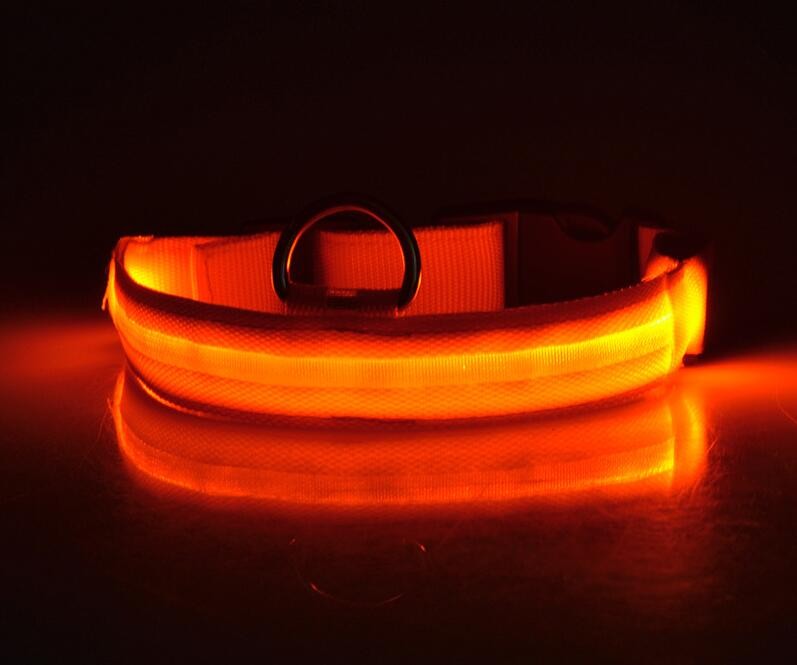 Dogs Nylon LED Collar Dogs Nylon LED Collar