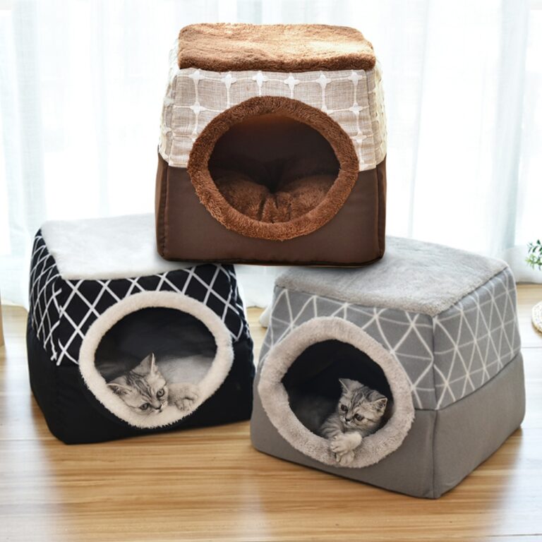 Cozy House Bed for Cats