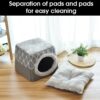 Cozy House Bed for Cats
