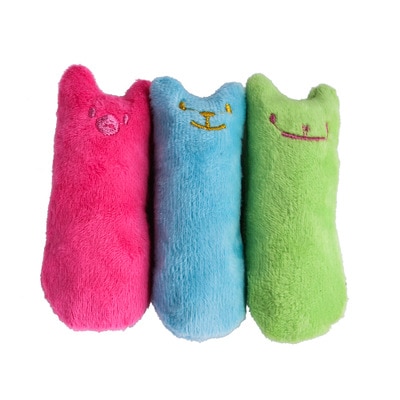 Divertido juguete de peluche de hierba gatera para gatos
