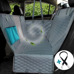 Cubre asiento acolchado para mascotas para uso en el coche