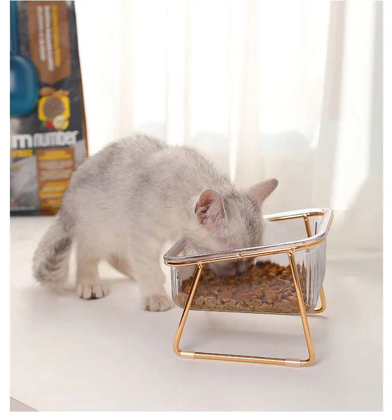 Plato doble antideslizante para mascotas